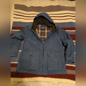 J. Crew Utility Kinloch Cloth Fishing Jacket - Size Large